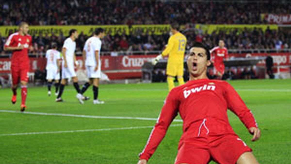 Cristiano Ronaldo celebra un gol en el córner FOTO: REUTERS