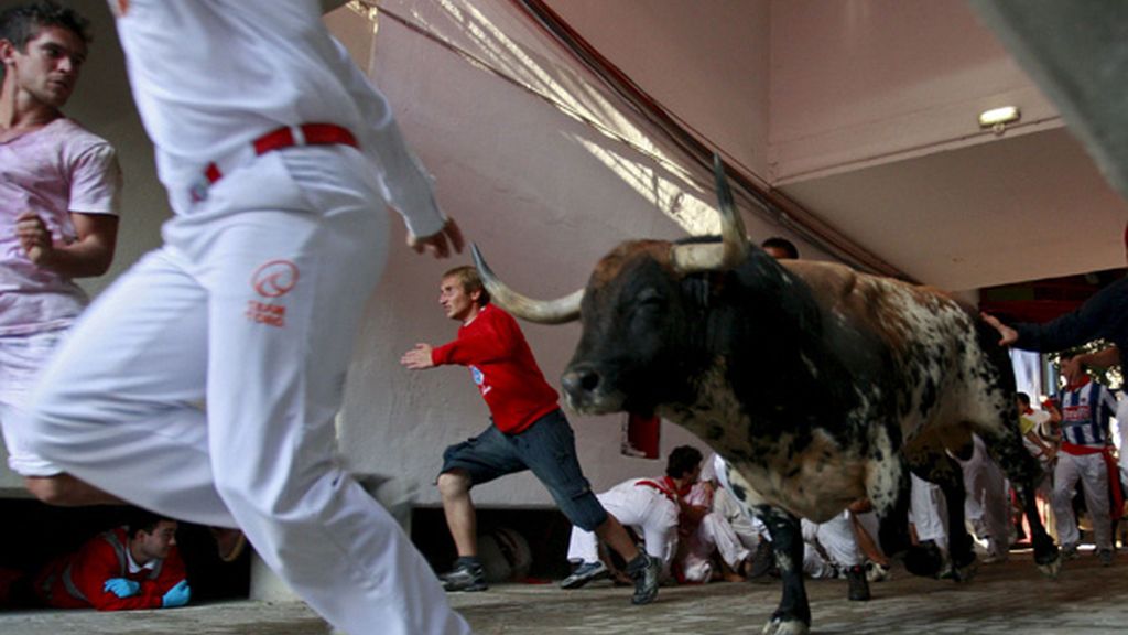 Primer encierro de los Sanfermines 2010