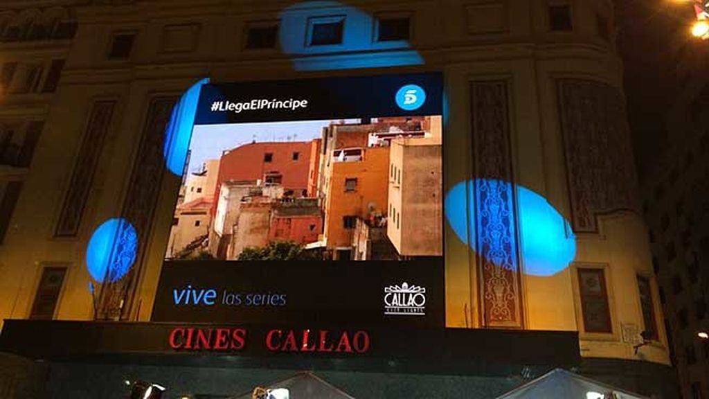 El centro de Madrid se viste de gala para darle la bienvenida a 'El Príncipe'