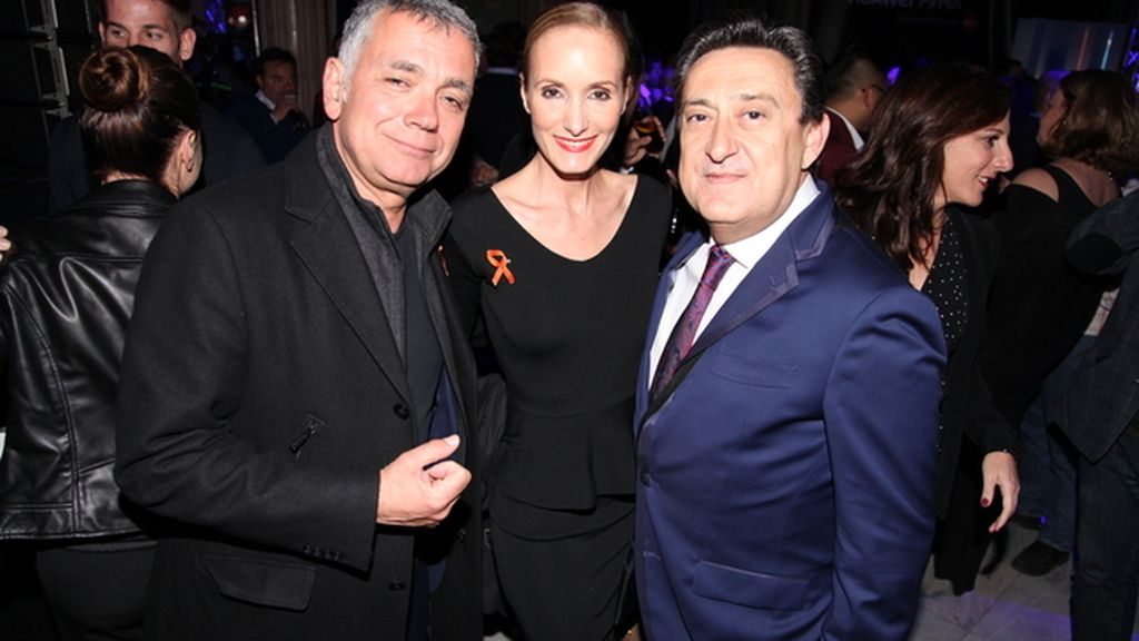 Juan Ramón Lucas, Sandra Ibarra y Mariano Peña