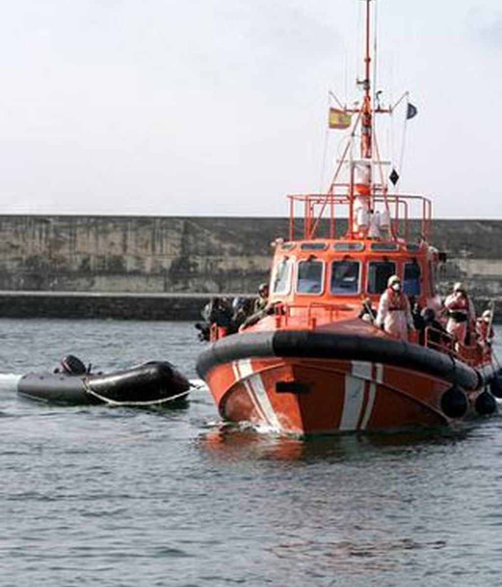 Imagen de un barco de Salvamento Marítimo. Foto: EFE Imagen de un barco de Salvamento Marítimo. Foto: EFE