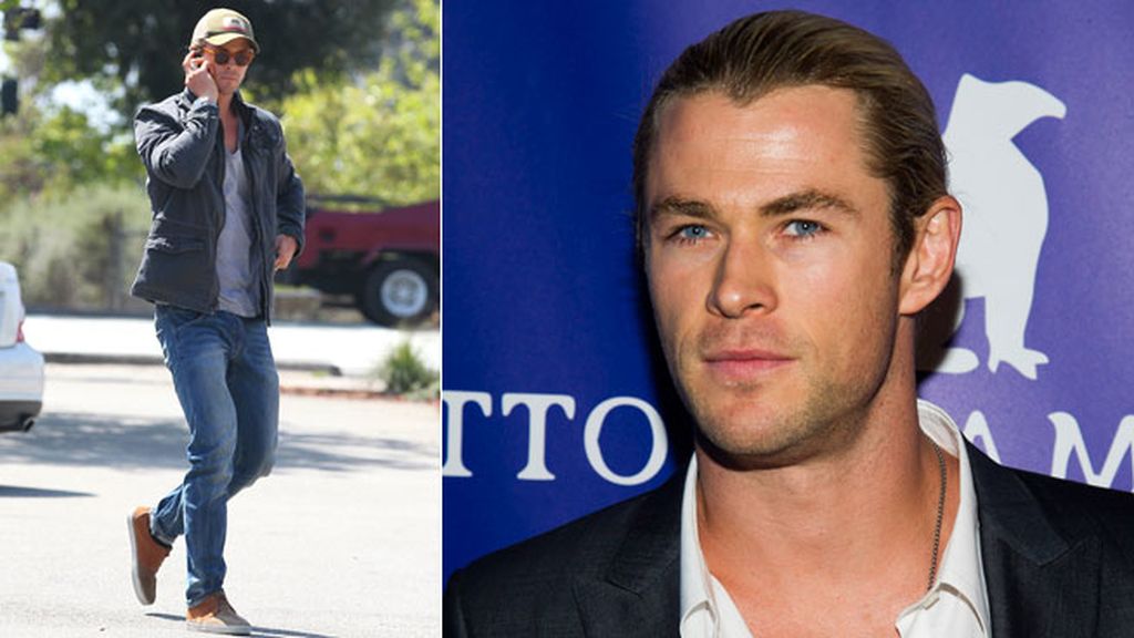 Chris Hemsworth, casual de día y elegante de noche
