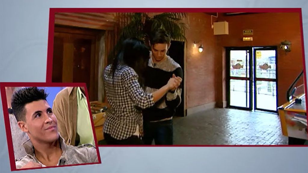 Shuaila y Jesús demuestran su arte bailando