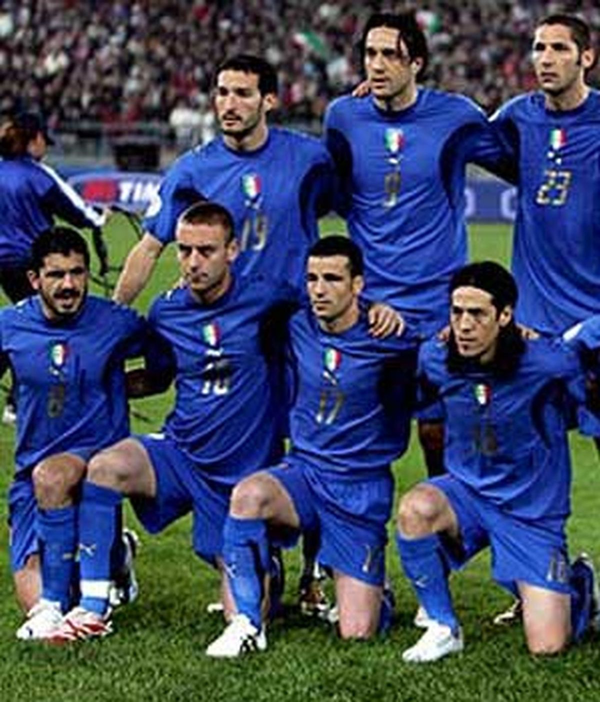 Italia, favorita al título.
