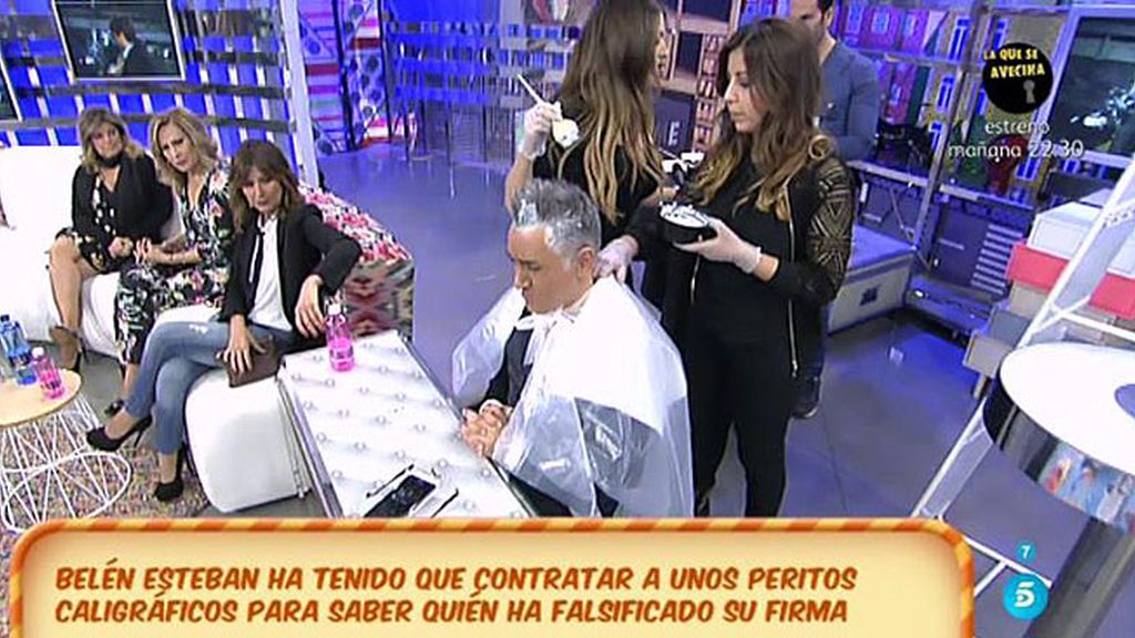 Manuel Zamorano es el encargado de este cambio de look