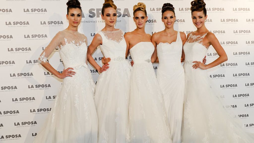 Jessica Bueno, Malena Costa, Helen Lindes, de novias ante la mirada de Silvia López