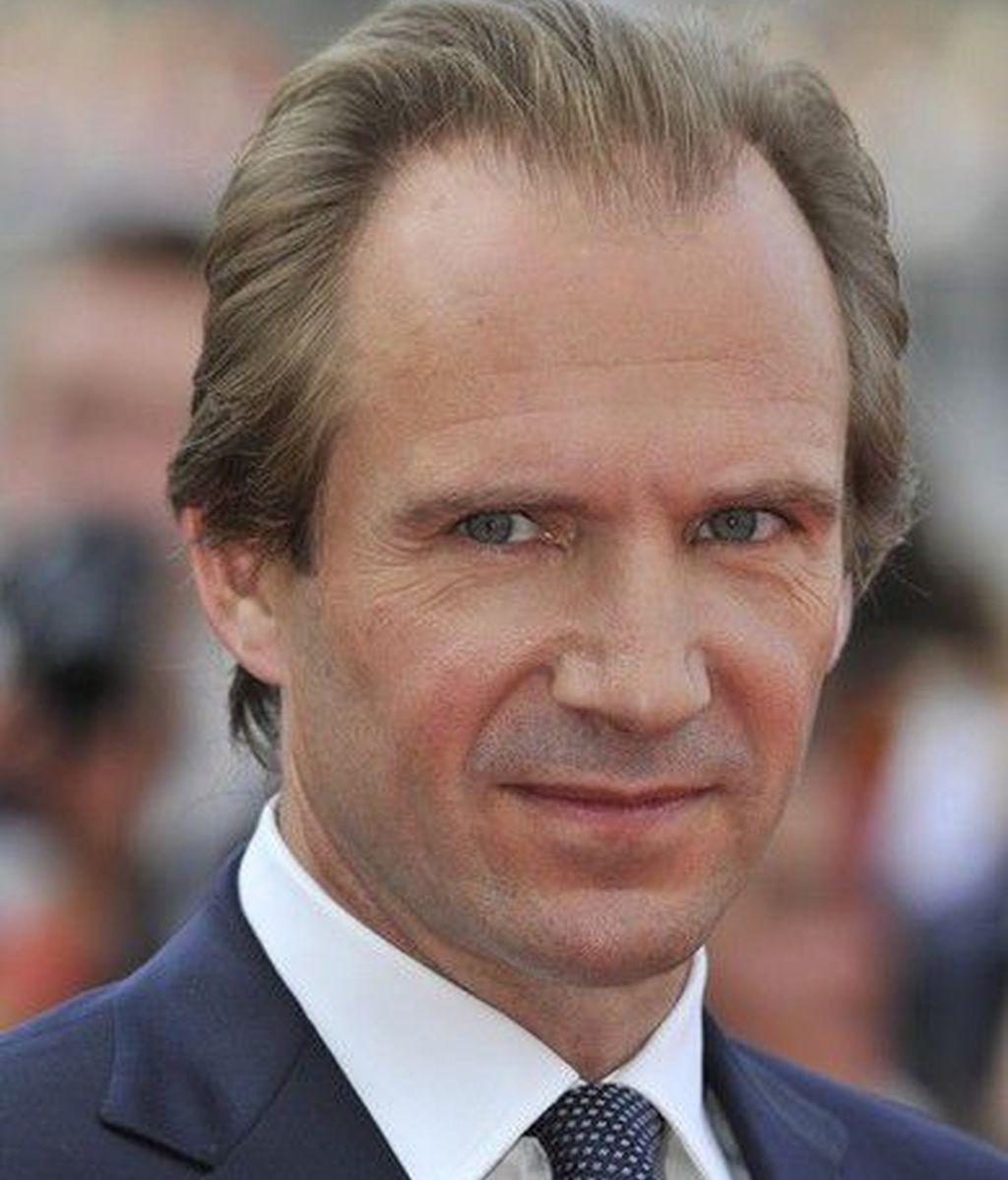 El actor Ralph Fiennes