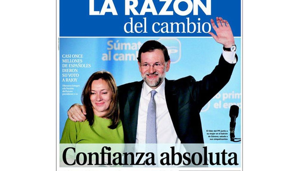 Todas las portadas sobre el resultado electoral
