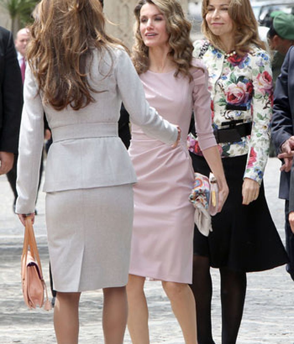 Letizia y Rania, juntas en Jordania