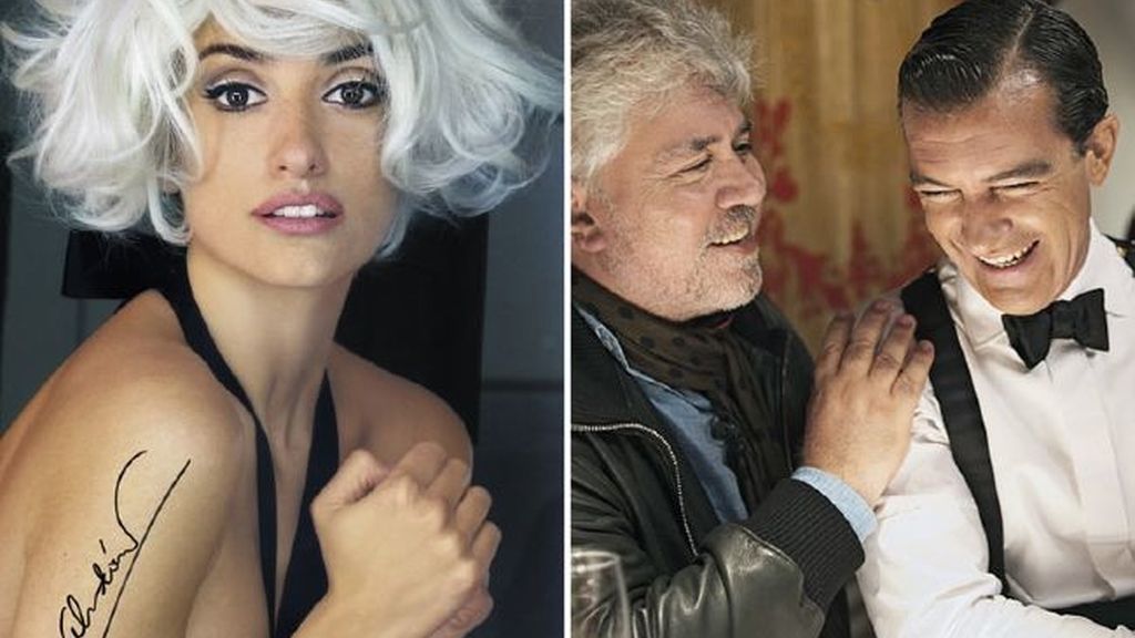 Penélope Cruz, Pedro Almodóvar y Antonio Banderas. Fotos: Efe. Penélope Cruz, Pedro Almodóvar y Antonio Banderas. Fotos: Efe.