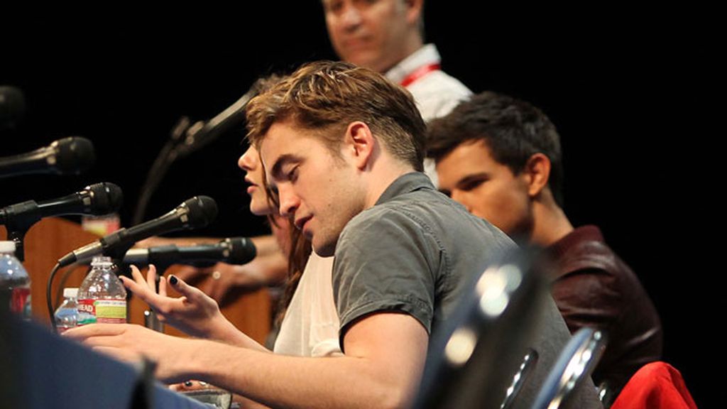 Los protagonistas de 'Crepúsculo', en la Comic-con de San Diego