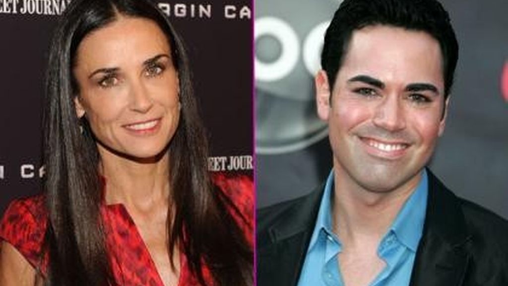 Demi Moore y Scott-Vincent Borba