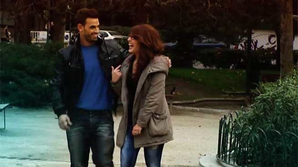 Tonista y pretendienta se mostraon encantados en su primera cita