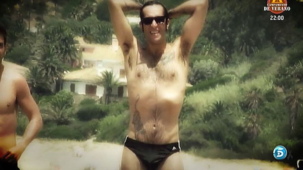 'La Nancy rubia' se da un chapuzón