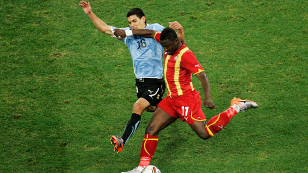 Uruguay vence a Ghana en los penaltis