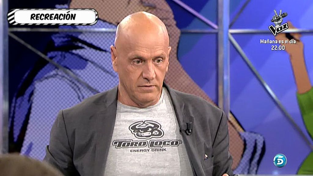 Kiko Matamoros escenifica una anécdota vivida con Ortega Cano