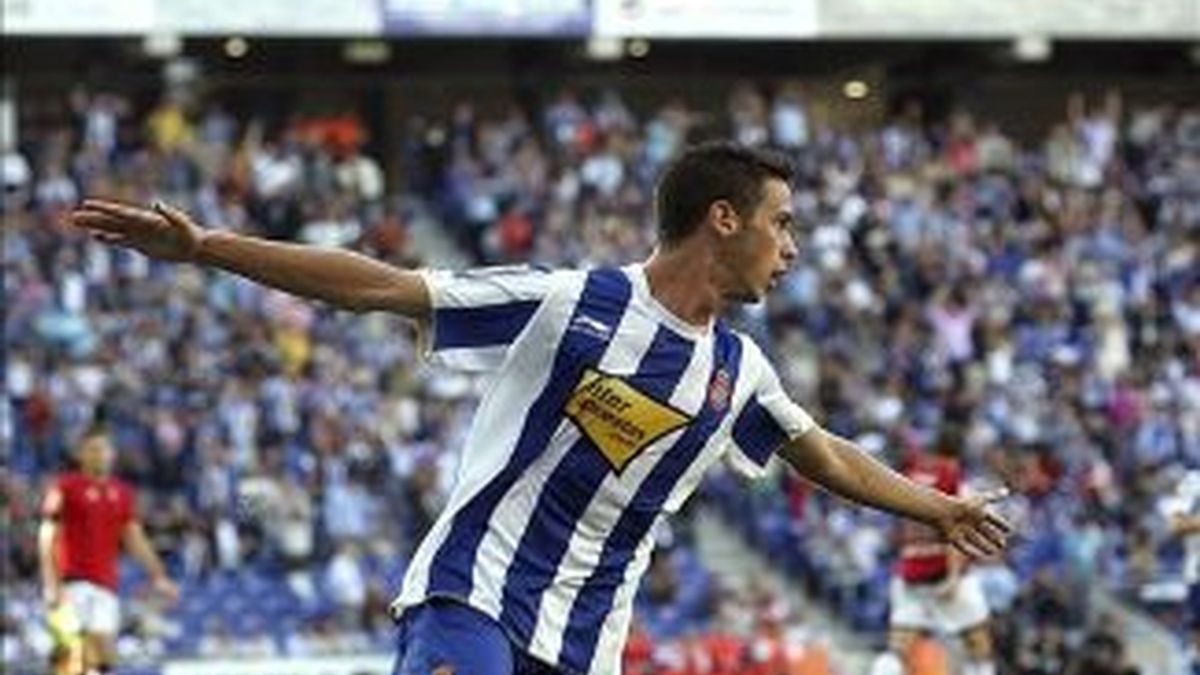 El Espanyol conquistó el Reyno. Foto: EFE El Espanyol conquistó el Reyno. Foto: EFE