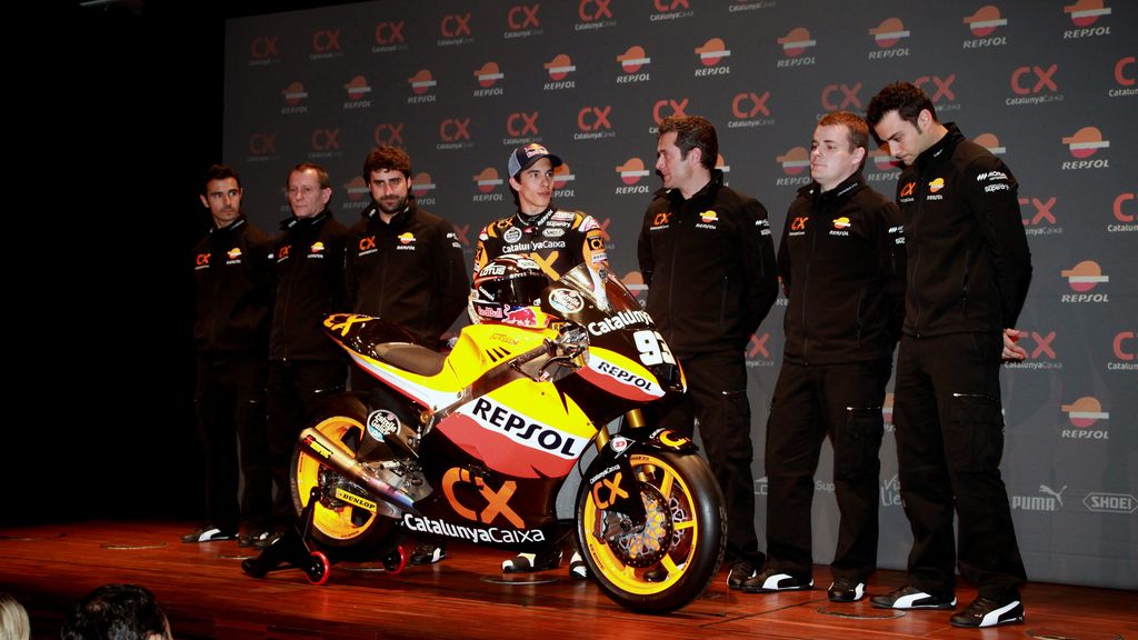 Marc Márquez presenta su proyecto 2012