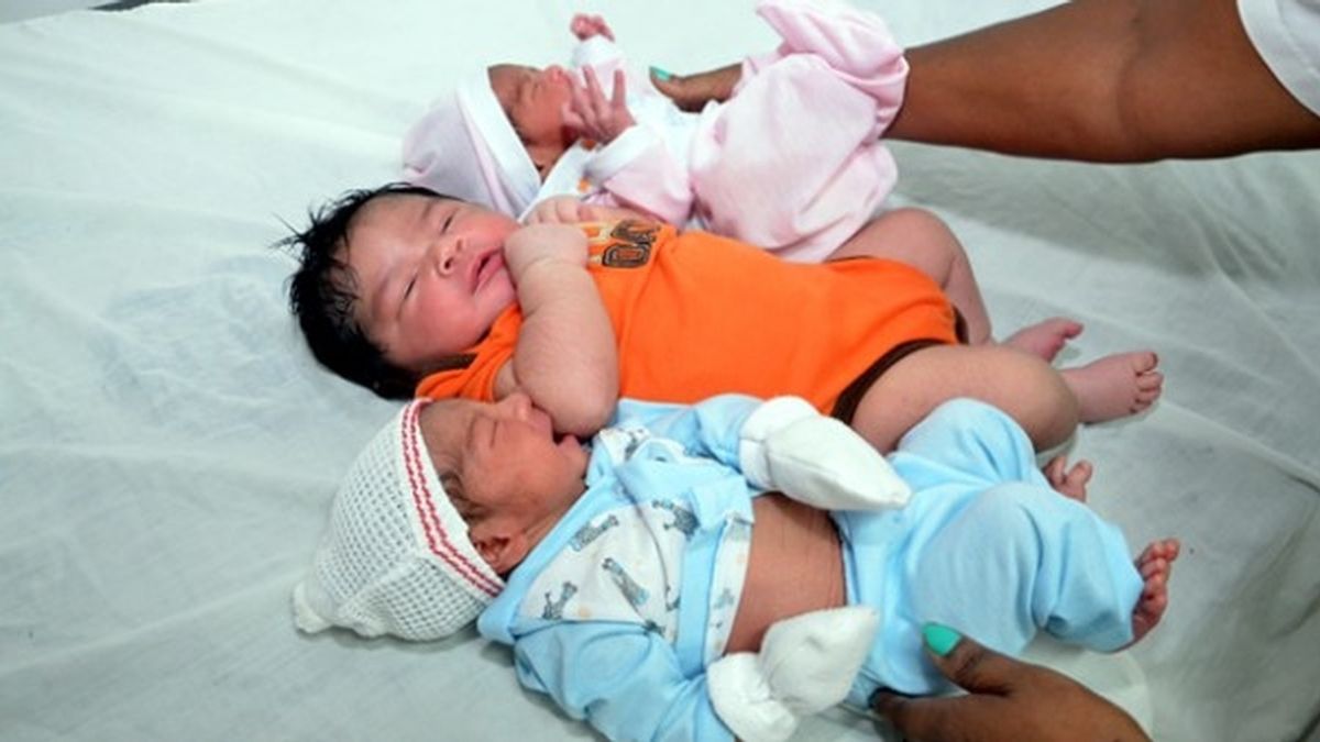 Un bebé de más de 5 kilos nace en Colombia