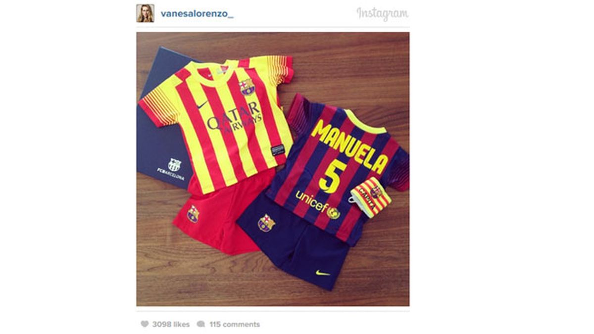 Manuela ya tiene la equipación completa del FC Barcelona