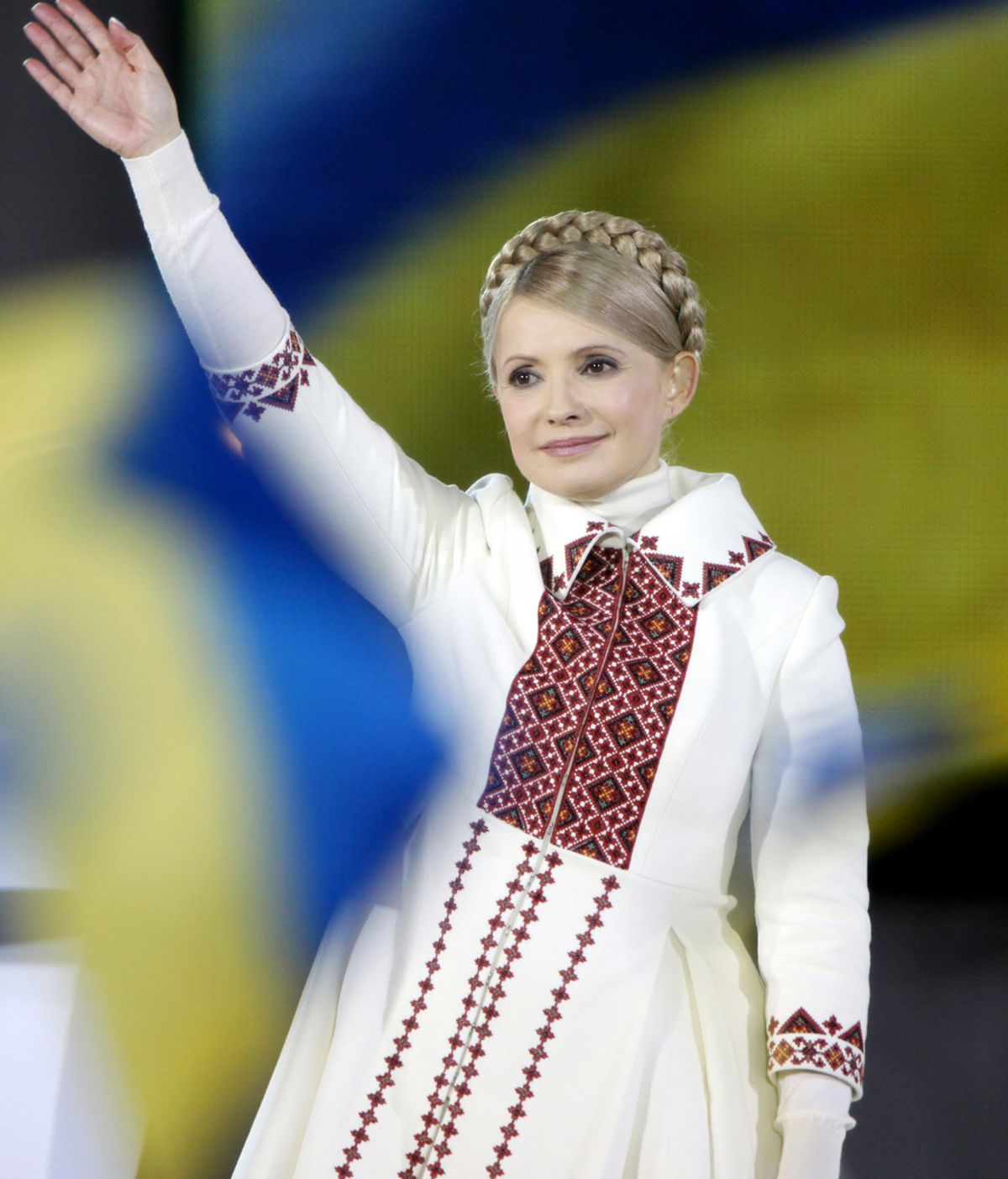 Imagen de archivo de la exprimera ministra ucraniana Yulia Timoshenko