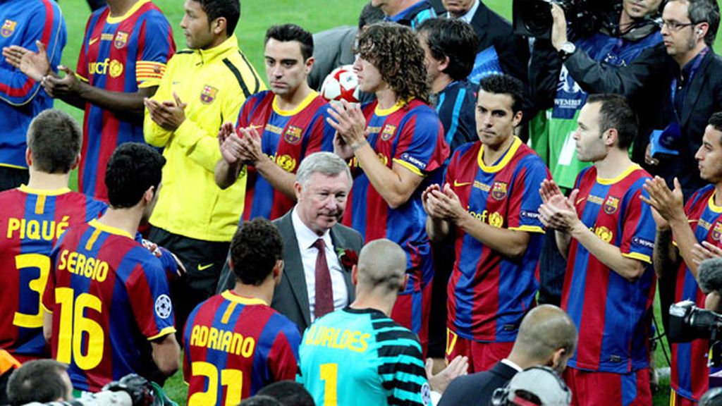 Pasillo a sir Alex Ferguson