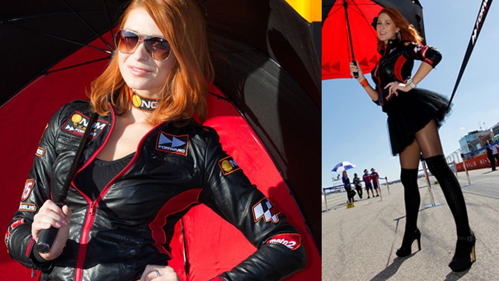 Las chicas del Paddock del GP de Aragón