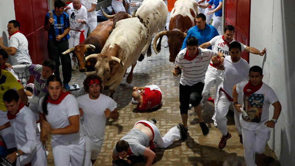 Tercer encierro de los Sanfermines 2012