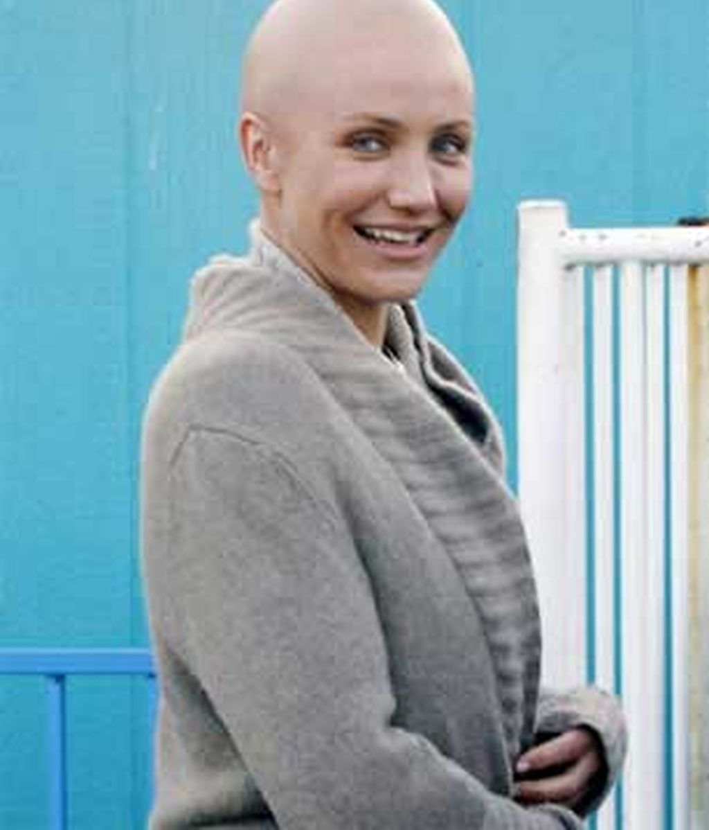 Cameron Diaz aparece con este look en algunas escenas de su nueva película