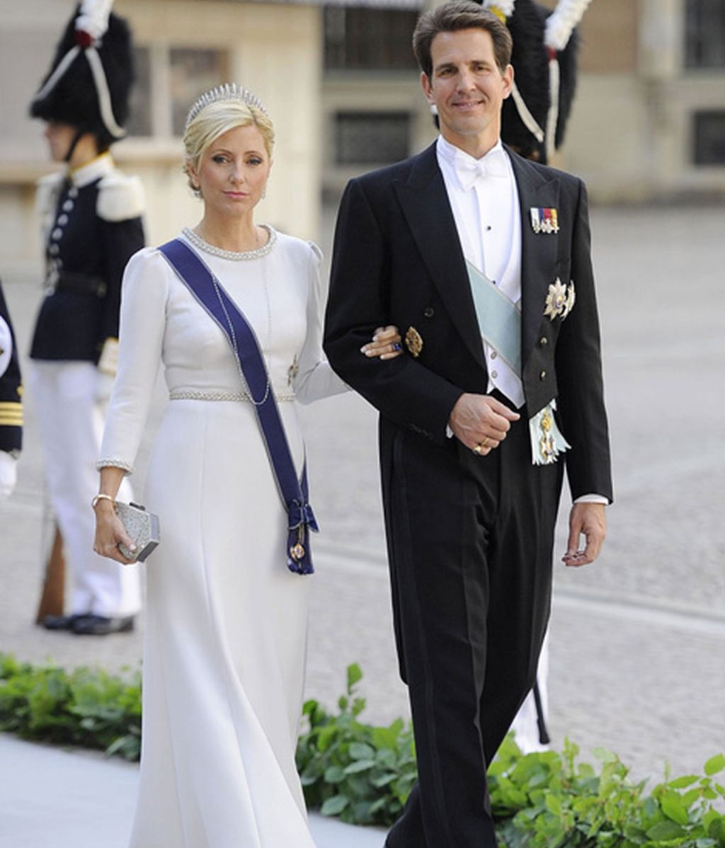 Marie Chantal Miller y su marido Pablo de Grecia