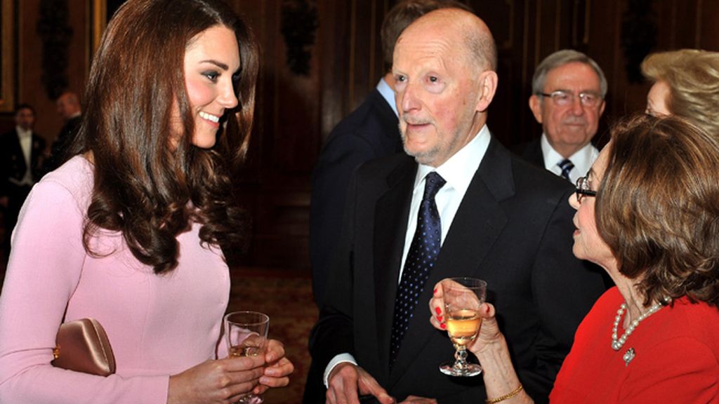 Katherine, duquesa de Cambridge, junto a los reyes de Bulgaria