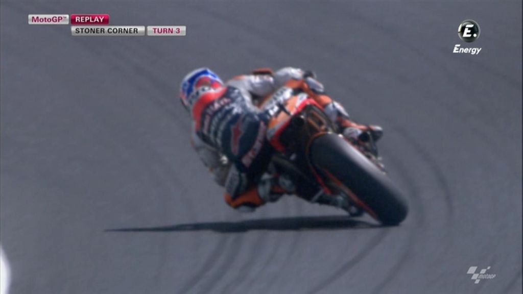 Casey Stoner dio un recital de derrapes en las curvas de Phillip Island