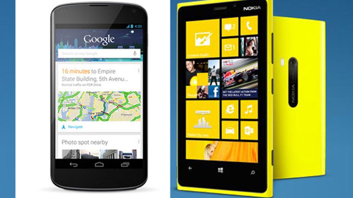 Nokia Lumia, móviles, smartphone, Nexus 4