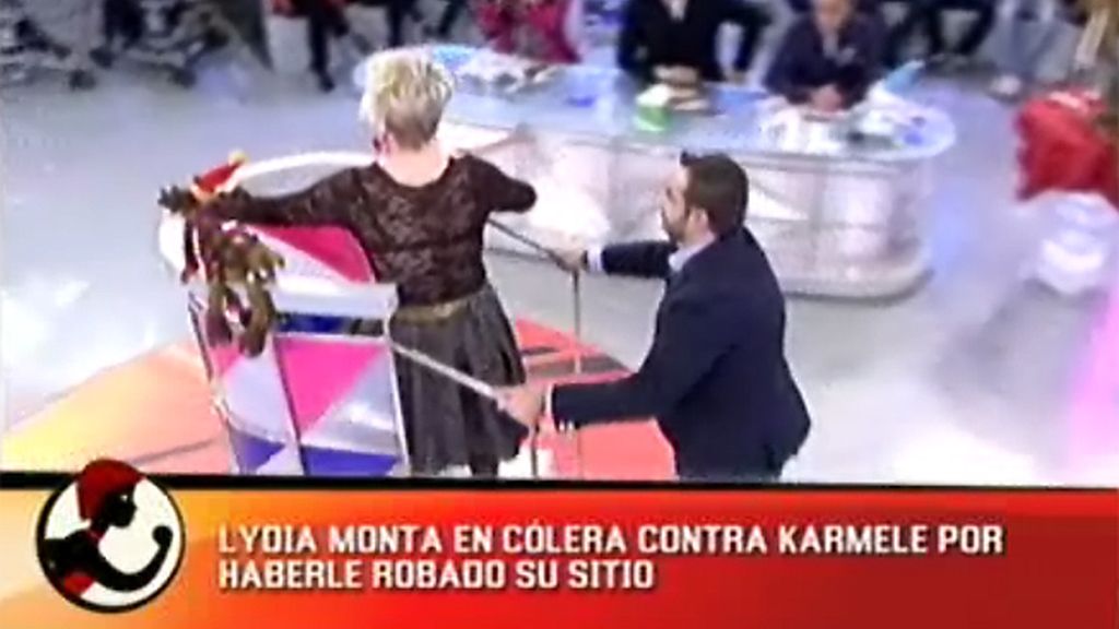 Karmele presume de flexibilidad