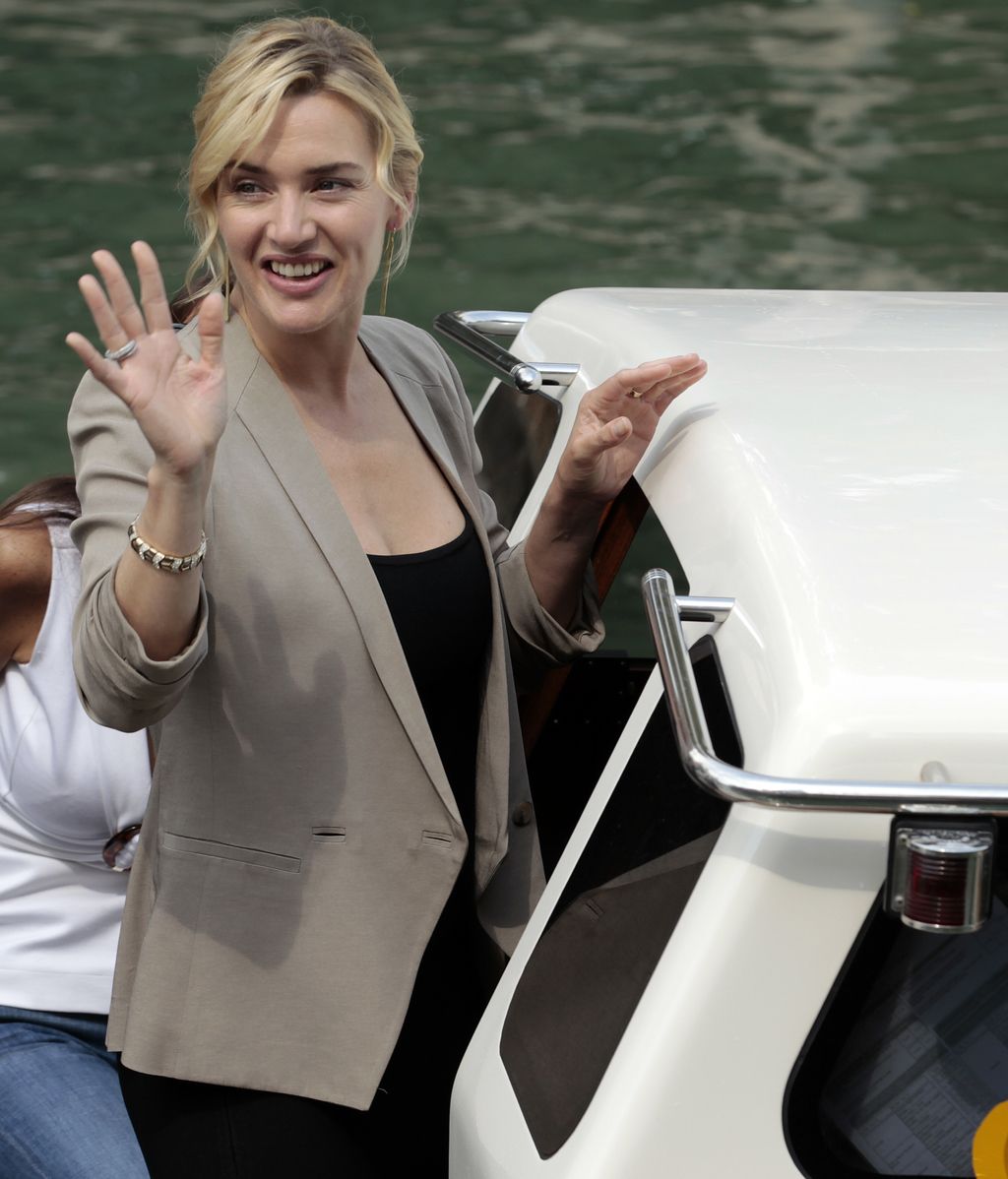 Kate Winslet estrena la película de Polanski en Venecia