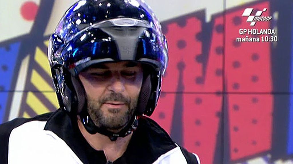 Motorizado y con un objetivo claro: Miguel Temprano viene a por la silla de Chelo