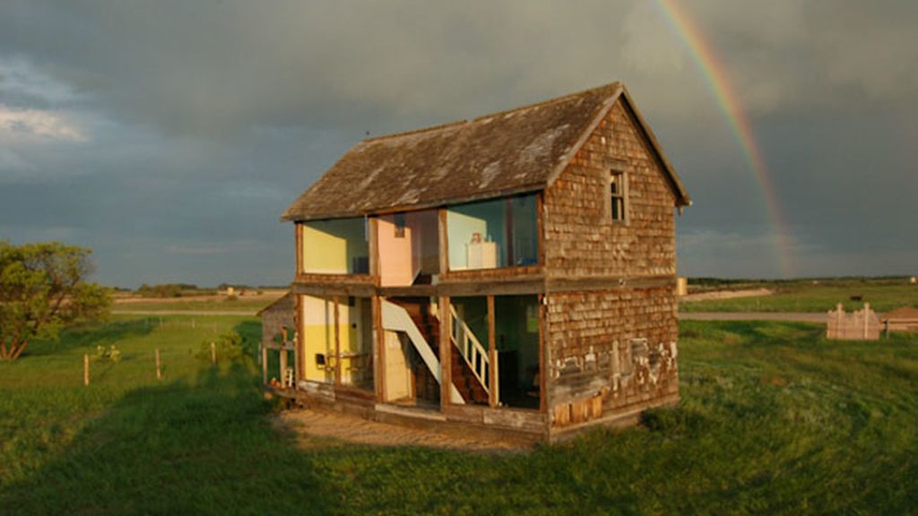 Una casa de muñecas en tamaño real