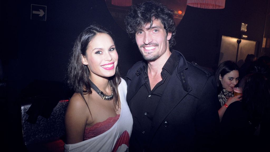 Mireia Canalda y su novio, el ex nadador Felipe López