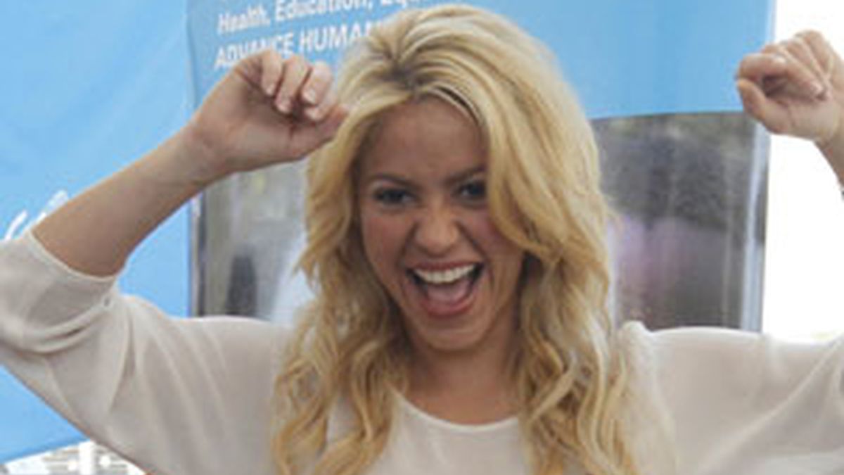 Shakira en una imagen de su reciente viaje a Israel.Foto: Gtres