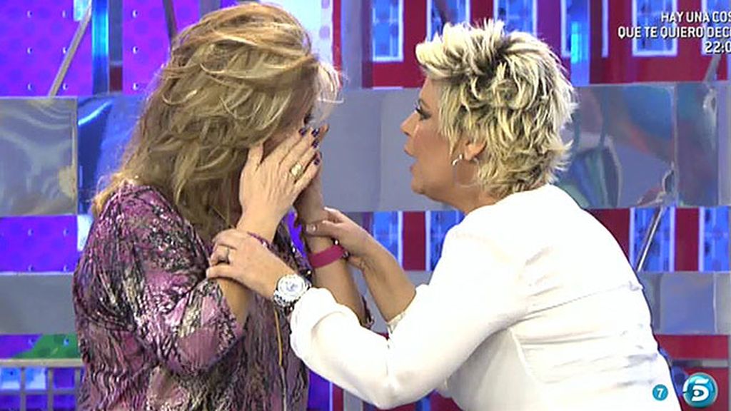 'Sálvame' graba imágenes de Lydia llorando poco antes del inicio del programa
