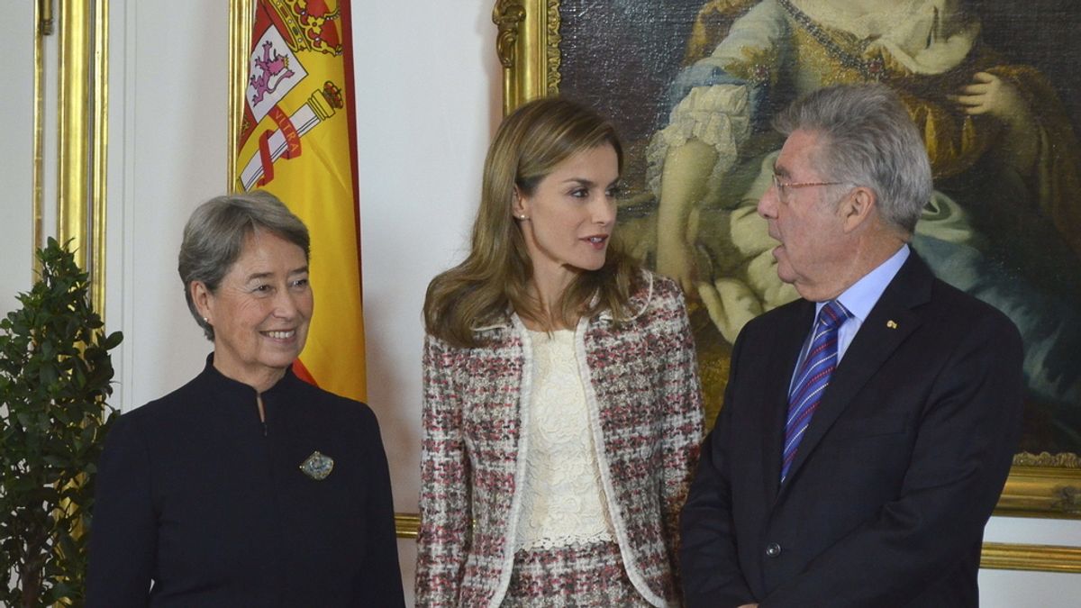 La Reina Letizia acude a Viena en su primer viaje oficial en solitario