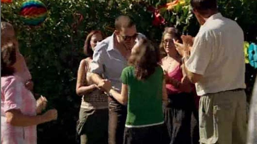 Cata, enamorada de La Roca