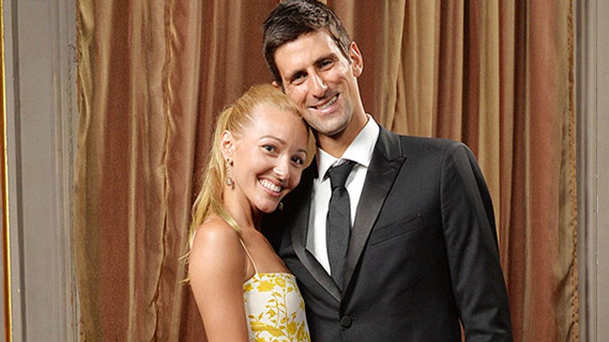 Novak Djokovic y Jelena