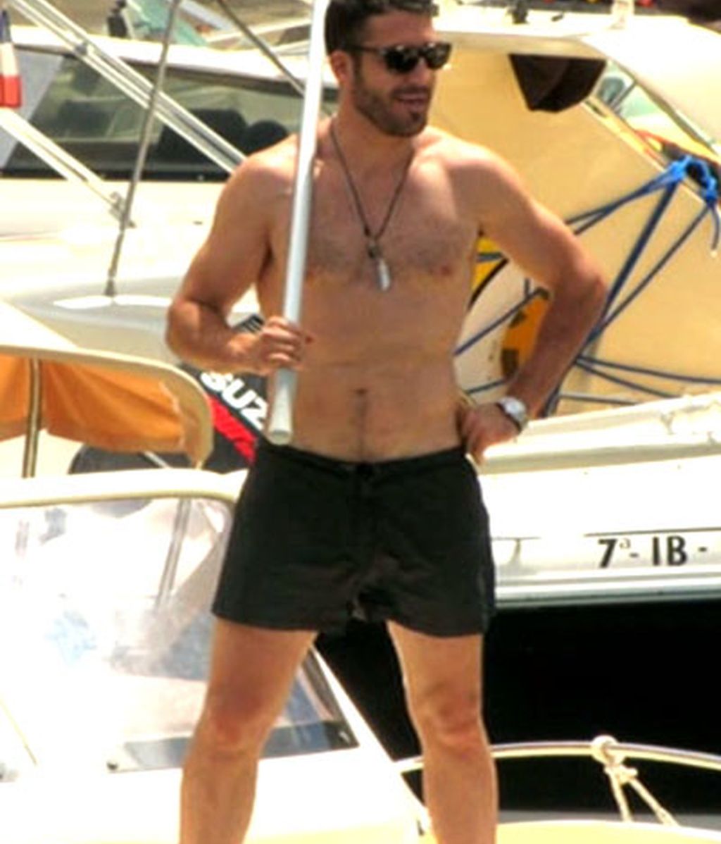 Miguel Ángel Silvestre, al sol de Ibiza