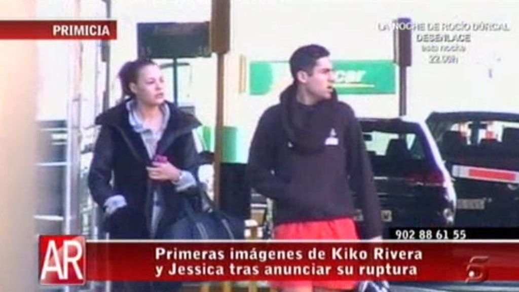 Las primeras imágenes de Kiko Rivera y Jessica Bueno tras su ruptura
