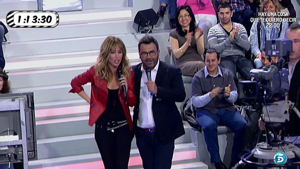 Jorge Javier entrevista a Pipi y Miriam en 'Mujeres y hombres' y propone un polígrafo a Miriam