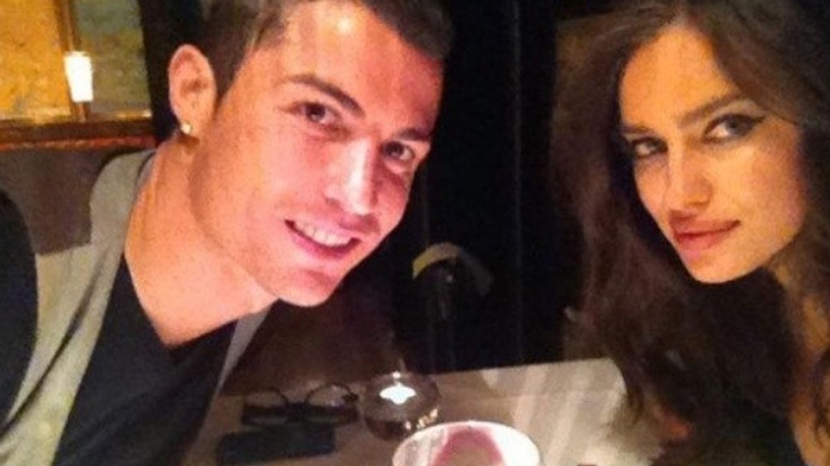 Cristiano Ronaldo e Irina Shayk de cena romántica