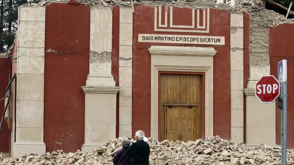 Imágenes de los terremos de Italia