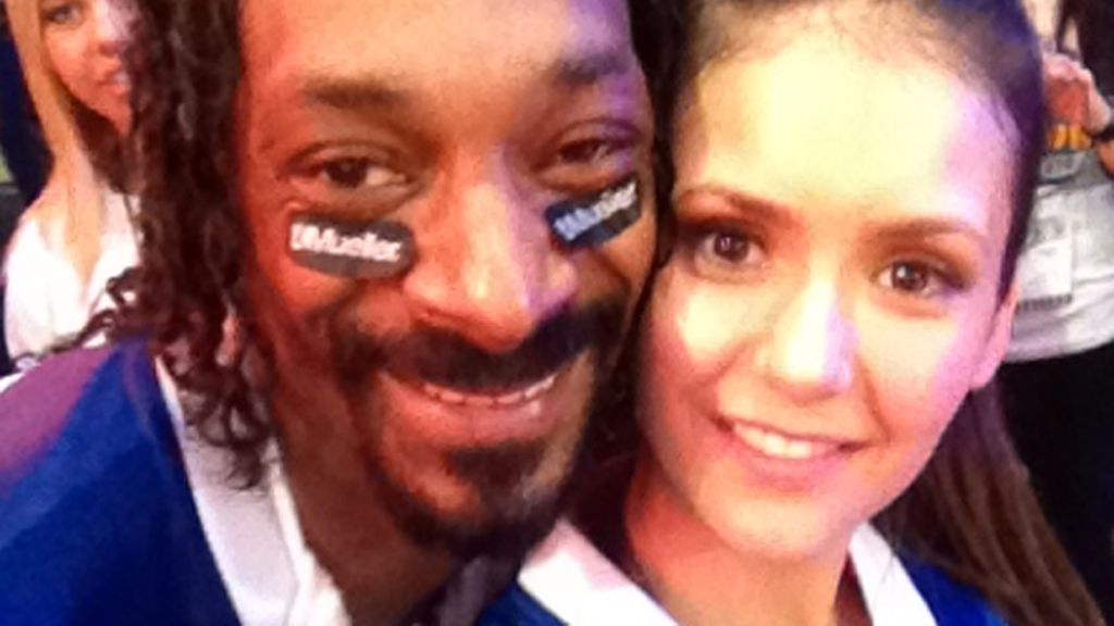 Snoop Dog en el Twitter de Nina Dobrev