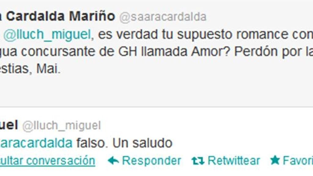 Entre Noe y Pichu, "todo súper bien"